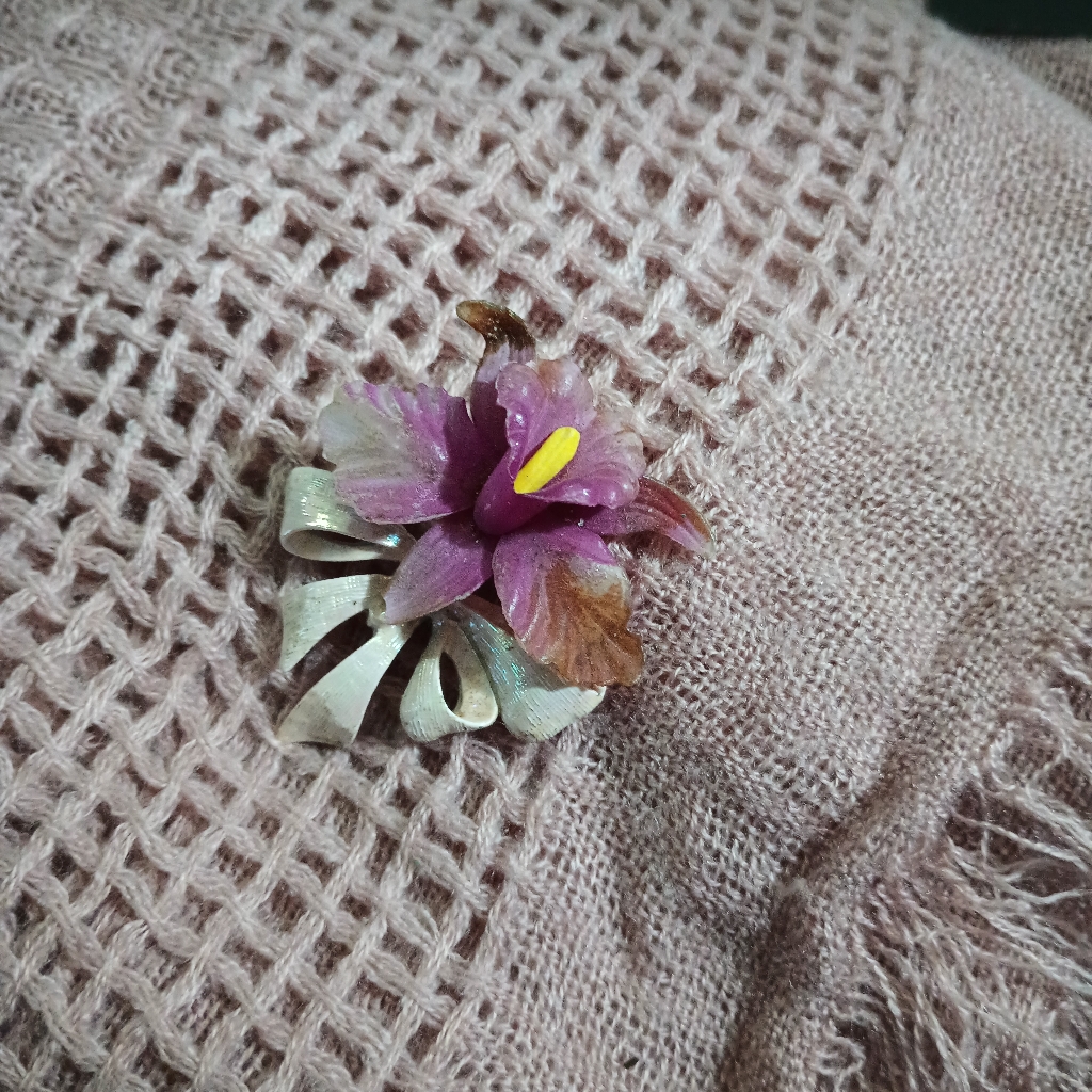 Vintage Orchid Brooch Vintage Orchid Brooch